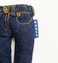 Load image into Gallery viewer, Mini Jean Keychain